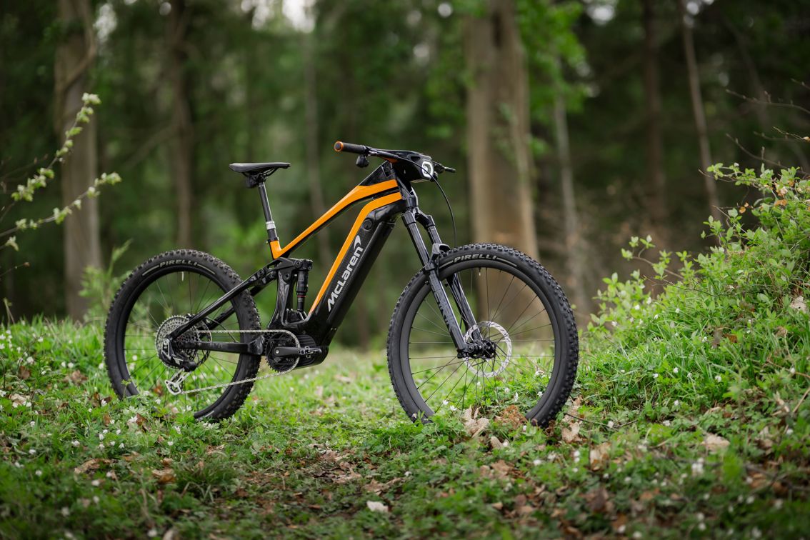 McLaren e-bikes.