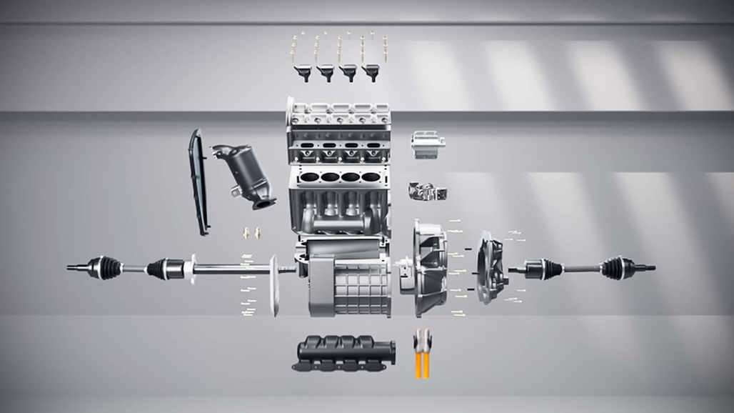 Stackpole Powertrain New hybrid powertrain cuts fuel use by 40% on 100% renewable petrol ...