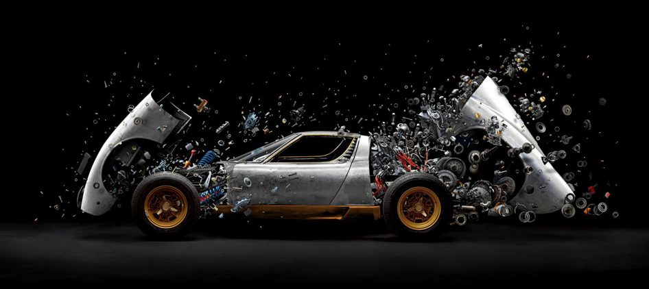 Disintegrating X Lamborghini Miura