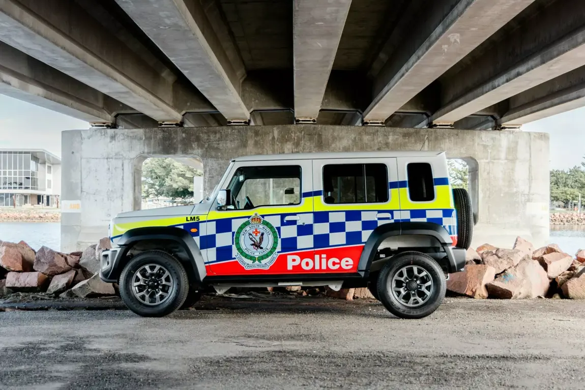 Suzuki Jimny police car New South Wales