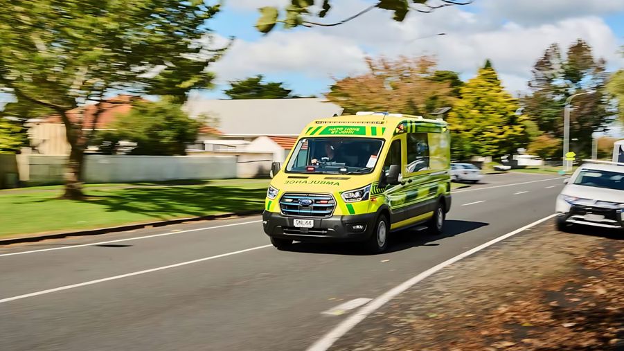 New Zealand EV ambulance