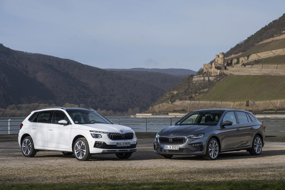 Skoda Kamiq and Scala.