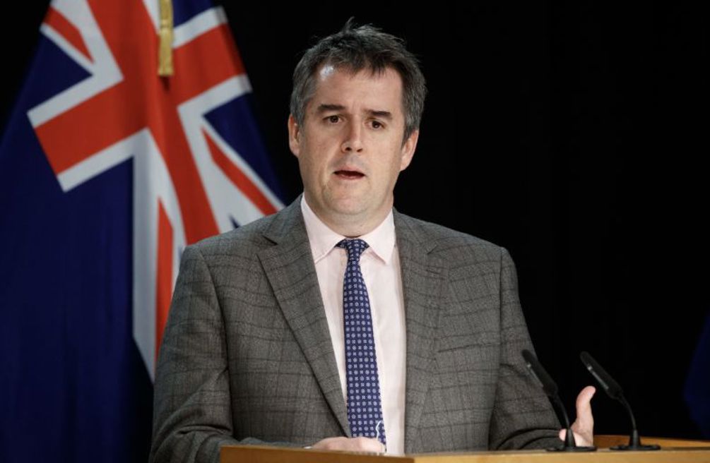 NZ Transport Minister Chris Bishop.