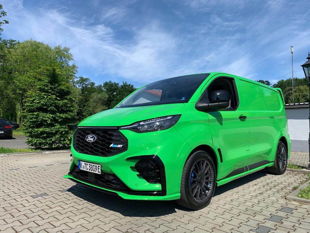 Custom Msrt Panel Van Ford E Transit Custom MS-RT, EV van with electric power - Driven Car Guide