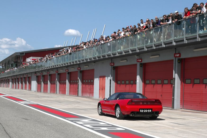 Ayrton Senna's Honda NSX.